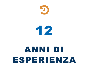 12 anni di esperienza 